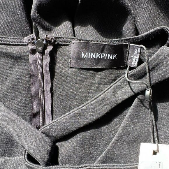 NWT MinkPink Cut Out Sweet Thing Mini Skater Dress - Picture 5 of 7